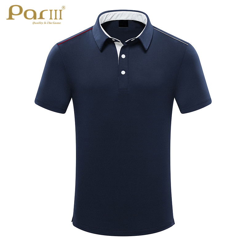 Golf performance polo shirts for men