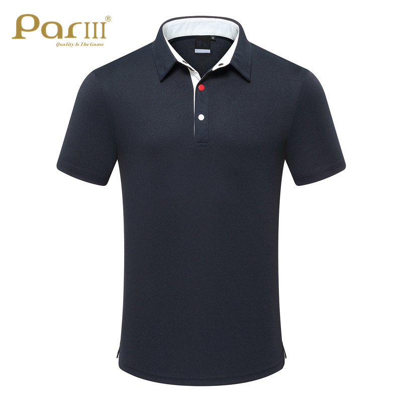 Golf performance polo shirts for men