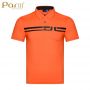 Golf performance polo shirts for men