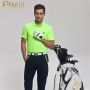 Golf performance polo shirts for men