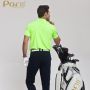 Golf performance polo shirts for men