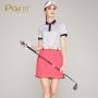 Golf performance polo shirts for women