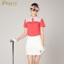 Golf performance polo shirts for women