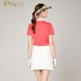 Golf performance polo shirts for women