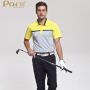 Golf performance polo shirts for men
