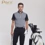 Golf performance polo shirts for men