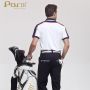 Golf performance polo shirts for men