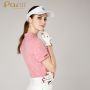Golf performance polo shirts for women