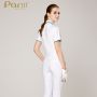 Golf performance polo shirts for women