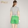 Golf performance polo shirts for women
